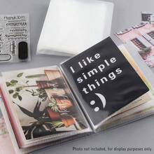 1本40页A6透明DIY相册，适用于钻石画、剪贴簿、明信片、照片收纳整理，节日礼物 - 彩色 - 查看 8