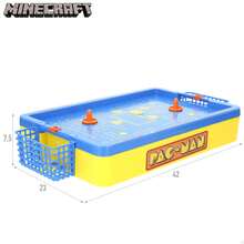 Color Baby Air hockey de sobremesa de , 42x23x8 cm, plástico resistente, 2 palas, 2 discos, 2 jugadores, juegos de mesa, juguetes para niños, diversión en familia, mayores 6 años ✅ Entrega 24/48h a España (península) - Multicolor - Ver 4