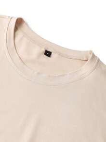 Men's Fashionable Versatile Cup Print Pattern Tank Top, Suitable For Summer - Apricot - View 3