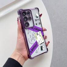 Funda para teléfono de la cantante de la onda coreana V compatible con 2525Borde24S23.S22.A03A03NúcleoA03A04A04E/M04.A05A05S.A064GSamsungA065GA12/M12.4GA135G/A04S.A155GOPPOdieciséisA245GA255GA32 en español4GA32 en español5Gtres cuarenta y cuatrotres cuadernos5GA54 (en español)5G555GNota10Nota 10+Nota20UltraNota202020FE.20MásFE.UltraMás4GFunda trasera suave transparente anti-caída 5G - Colores mixtos - Ver 5