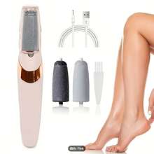 2pcs/1pc Pedicure Tools Kit, Feet Care, Removes Dry Skin For Smoother Feet,Smooth Pedicure Wand, Electric Callus Remover For Feet, Rechargeable Pedicure Tools Foot Care Kit, Pedicure Tools