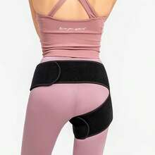 1 pieza Cinturón de soporte de cadera - Estabilidad y soporte de muslo y cadera - Soporte ajustable para la articulación de la cadera para hombres y mujeres en el gimnasio, ejercicio, acondicionamiento físico y deporte - Ideal para lesiones de muslo, cadera, ingle y estabilización muscular - Cinturón de soporte de cadera 2011# - Ver 11