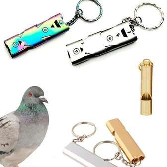 Ultrasonic Bird Whistle, Pigeon Whistle, Bird Training Whistle, Parrot Training Whistle, Suitable For Hand-Raising Parrots And Pigeons, Pet Supplies
