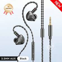 Tai nghe VAORLO Fever HiFi Sound Effect Tai nghe nhét tai Dynamic In-Ear Monitor Tai nghe có dây có thể tháo rời Chống ồn Tai nghe nhạc Thể thao Trò chơi - Nhiều màu - Xem 15