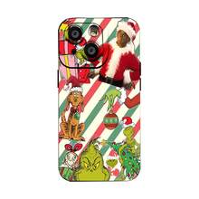 Funda navideña del  para teléfono compatible con Samsung,  17,  16 Pro Max,  15 Pro Max,  13 y  12. Resistente a golpes y caídas para una protección navideña inolvidable. Un regalo divertido para familiares, amigos, seres queridos, parejas y para Navidad. - Negro - Ver 8