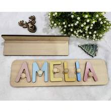个性化 OLIVIA 姓名牌，专属家居装饰，乔迁新居及结婚礼物，贴心之选，温馨周年纪念礼物，家居必备单品