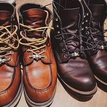 2个朋克骷髅头鞋带扣，独特的鞋子装饰配件 - 2pc - 查看 2