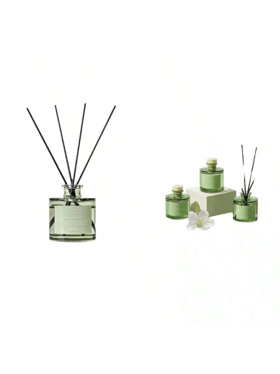 Difusor de Fragancia 50ml - Aroma Gardenia y Té Verde - Ambientador de Varillas para Hogar