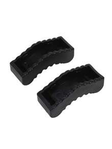 2pcs/Set Automotive Floor Jack Rubber Block Supports, Rubber Pad Blocks For Car Jack Stand, Durable Black Rubber For Vehicle Lifting, Easy Installation And Reduced Friction On Metal Surfaces, Vehicle Maintenance Tool, Sleek Design, Sturdy Construction - Multicolor - View 11