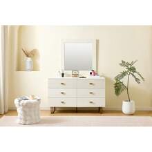 Vanities & Vanity Benches - White + MDF-5 - View 6