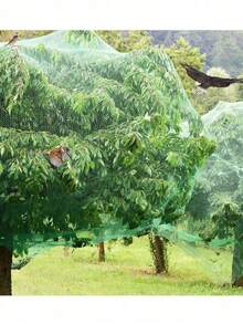 1set, Garden Netting Bird Protection, For Vegetables Plants Flower And Fruit Trees, Plastic Trellis Gird Pest Fencing Stops, Prevent And Keep Out Birds Squirrels Cat Dog Chicken Animals, Fence Pond Nylon Woven Anti Mesh Protective Cover - Multicolor - View 4