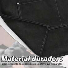 1 pieza delantal de cocina ajustable multiusos para chef - Azul - Ver 8