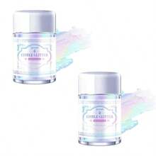 彩虹色可食用闪光粉 - 5克彩虹光泽粉饮料闪光粉,适用于鸡尾酒、蛋糕、饮料、巧克力和糖果 - 彩色 - 查看 24