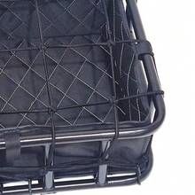 Bike Basket Rear With Removable Liner Large Capacity Accessory Easy Assembly - 1 - View 5