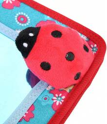 Hztyyier Espejo de Piso para bebé Espejo de Cuna Encantador Colorido con Gancho Cochecito Espejo Colgante Juguete Gran de Ducha - 1 - Ver 7