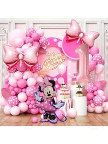 Mickey Mouse Foil Balloons Princess Birthday Party Decorations Room Decor Birthday Gifts ,Valentine's Day Party Supplies,Back-To-School Balloons