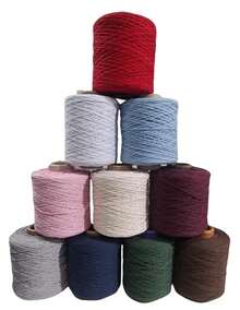 6-Ply Yarn And Dreams Brazil 400 Grams Soft Yarn Beautiful Colors - 紅色 - 查看 2