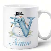 1pc, 11OZ,Santa Claus, Christmas,Santa Brings Money,Custom Mug , Text Mug Wrap With Butterfly , Last Minute Gift,Birthday Gifts, Holiday Gifts, Thanksgiving Gifts, Christmas Gifts, Halloween Gifts - Blue - View 22