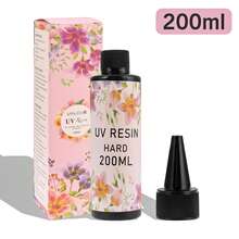 UV Resin - 500/300/200/100/60/30ml Crystal Clear Improved Ultraviolet Curing Epoxy Resin For DIY Jewelry Making, Craft Decoration - Hard UV Glue Solar Cure Sunlight Activated Resin For Casting & Coating, DIY Resin Mold - UV glue - View 14