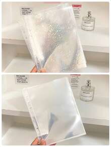 10pcs A5 Size Transparent Refill Pages, Durable PP Material, Suitable For Office Supplies, Business Cards And Photo Albums,For School Supplies,Back To School - As Shown In the Figure - View 36