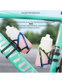 这款水壶架转换绑带套装包含1套可调节绑带，可牢固地固定在自行车、滑板车等车辆上，结构坚固耐用，安装简便。有了它，您就可以在任何车辆上加装水壶架，随时补充水分。