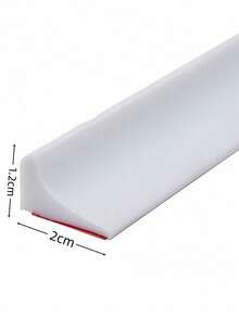 1PC Silicone Thickened Bathroom Waterproof Strip, Bathroom Shower Dam, Toilet Waterstop, Countertop Sink Guardrail, Floor Water Retention System, Easy To Install Dry Wet Separation Barrier Bathroom Accessories Bathroom Tools - Multicolor - View 12