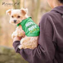Parisian Pet T-Shirt, X-Small(Mediano Verde) - Multicolor - Ver 7