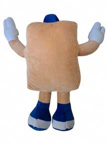 Kids Plush Figure Toys - Mocha Brown - View 4
