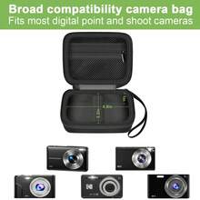 ALKOO 男女通用数码相机包（仅包装）兼容 CAMKORY/YISENCE/VAHOIALD/Pixpro/PowerShot ELPH 180 190/DSCW800 DSCW830 数码相机 - 黑色 - 查看 2