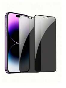 2pcs Privacy Screen Protector, Tempered Glass Anti-Scratch, Compatible With IPhone 17/17 Pro/17 Pro Max/17 Air/16/16e/14/15 Pro Max 13 12 11
