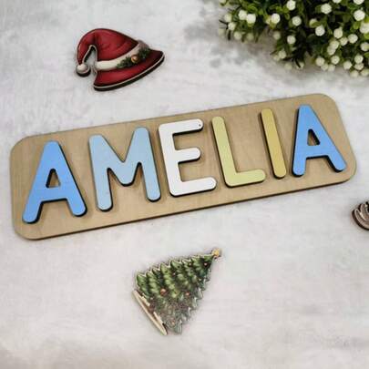 Personalisiertes OLIVIA Namensschild, exklusive Wohndekoration, Einweihungsgeschenk & Hochzeitsgeschenk, durchdachte Empfehlung, warmes Jahrestags-Geschenk, unverzichtbares Wohnzubehör