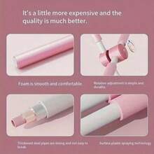 1 stycke yogaryggsträckare, stående axel- och ryggträningsutrustning, vuxen axlar- och ryggträningsanordning, yogabalansstång/zenbalansstång/kroppsformande stång | Cross Back Training Bar i kolstål, finns i grönt, grått och rosa - Multifärgad - Visa 5