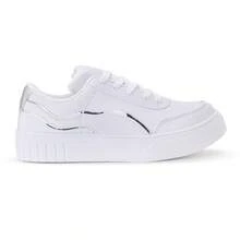 Women's Casual White Sneakers For New Year's Eve. New Release Women's Sneakers For Sports, Gym, Running, Walking, And The New Year. - 銀色 - 查看 3