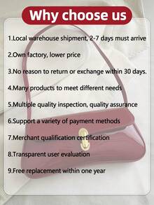 Women's Vintage Faux Oiled Leather Flap Decor One Shoulder Underarm Bag, Suitable For Dating, Outing, Party - Nhiều màu - Xem 3