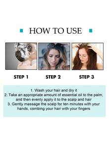 1PC 100ml Aromatherapy Essential Oil Moroccan Hair Oil, Moisturizing And Nourishing, Suitable For Curly, Dry, Damaged Hair - 100ml - View 8