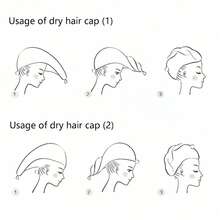 1 khăn lau tóc dày, khăn quấn tóc siêu mềm có dây chun, khăn xếp tóc màu trơn chống xù khô nhanh, khăn lau tóc mềm có dây chun, làm khô tóc dài xoăn ướt nhanh chóng, khăn quấn tóc chất lượng cao có độ đàn hồi, khô nhanh, siêu thấm hút - Nhiều màu - Xem 10