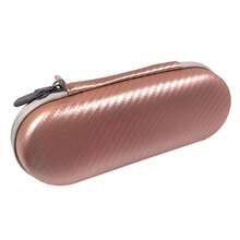 Electric Toothbrush Travel Case, Protective Storage Bag With Sturdy Zipper And Comfortable Handle, Holds Electric Toothbrush, Replacement Heads, Charger And Toothpaste, Toothbrush Organizer, Home Storage Accessory - Rose Gold - View 13