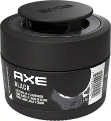 Axe Black, Aromatizante para Auto en Gel, 4.4oz, Negro/Gris