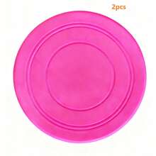 1pc/2pcs/3pcs/5pcs Soft Non-Slip Dog Flying Disc Silicone Game Frisbeed Anti-Chew Dog Toy Pet Puppy Training Interactive Funny Dog Supplies Random Color - Multicolor - View 18