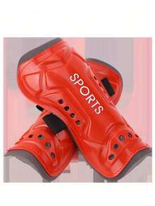 1 Pair Adult Soccer Shin Guards, Breathable Professional Football Leg Protector With Strap, Anti-Slip - Multicolor - View 13