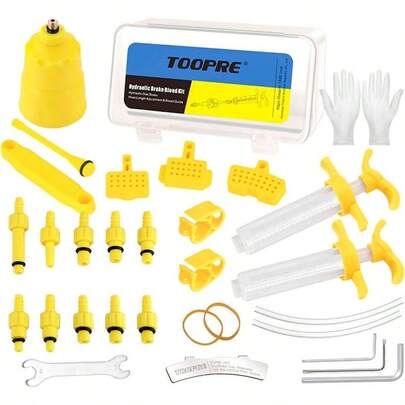 Brake Bleed Kit, Brake Oil Bleed Kit, Oiling, Maintenance Tools, Brakes Service Kit, Hydraulic Disc Brake Mineral Oil Bleed Kit, MAGURA, TEKTRO Etc