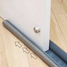 Reusable Easy-Install Door Bottom Seal - Windproof Soundproof Warmth & Insect Barrier - Multicolor - View 10