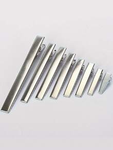 50pcs/20pcs Hair Clips 20mm-77mm Single Prong Alligator Hairpin Teeth Blank Setting For DIY Hair Clip Accessories Jewelry Making Supplies - Multicolor - View 8