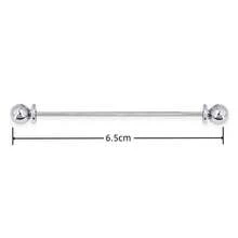 1pc Men's Suit Shirt French Collar Pin Holder Accessory (Only Applicable For Shirts With Collar Holes) - Silver - View 4