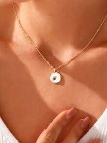 1PC Football/Baseball/Volleyball/Soccer Theme Pendant Necklace For Women Dainty 14K Gold Plated Ball Sports Charm Choker Minimalist Sports Jewelry Gift For Her Ball Sports Lover Gifts For Him Boyfriend Husband Y2K Vintage Adjustable Chain Valentines Day Gift For Her Him Best Friend Gift Idea Hypoallergenic Tarnish Resistant Everyday Layering Necklace - Multicolor - View 5