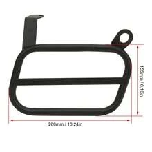 Portaequipajes derecho para motocicleta Espacio de almacenamiento adicional Estable para R NineT Pure Opción Scrambler 2014 a 2022 - Negro - Ver 4