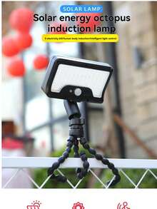 太阳能庭院灯、户外夹灯、露营及家居壁灯，全新运动传感器防水设计，适用于酒店庭院、街道及户外露营