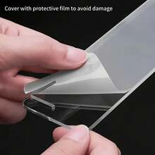 3-Tier Acrylic Step Storage Display Rack, High Transparent Material, No Installation Sturdy Structure, Suitable For Perfume Bottles, Cosmetics, Lipstick, Nail Oil