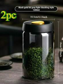 4/2/1个真空密封罐，咖啡豆储存瓶，厨房食品、谷物、茶叶，玻璃罐，密封容器，厨房配件，保鲜罐，厨房用品，玻璃储物容器，咖啡豆真空密封玻璃罐，压力泵储物罐，防潮储物罐，防潮真空压榨玻璃罐，适用于咖啡豆、坚果，厨房收纳整理，送给妈妈的礼物，母亲节礼物，送给朋友的礼物，节日礼物 - 彩色 - 查看 32