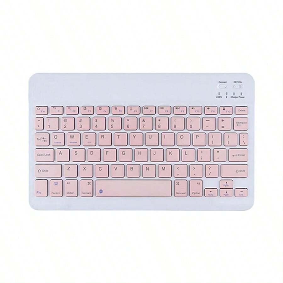 Teclado Bluetooth inalámbrico ultradelgado silencioso adecuado para teléfonos iPad teclado de oficina de tableta